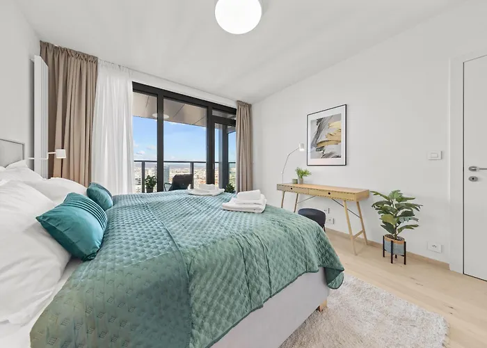 X34th Floor - Touch The Clouds In The Tallest Building In Eurovea 아파트 브라티슬라바